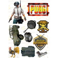 Edible waffle picture "PUBG"-4