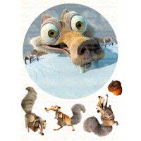 Waffle picture "Ice age 2"-2