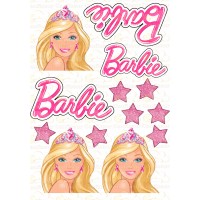 Waffle picture "Barbie" -6