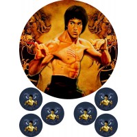 Waffle picture "Bruce Lee" - 1