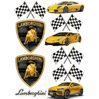 Вафельна картинка "Lamborghini"-1