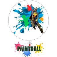 Wafer picture "Paintball" - 1