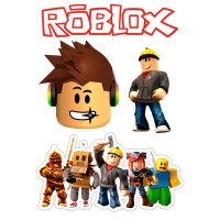 Edible waffle picture "ROBLOX"-8