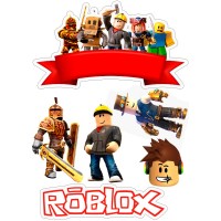 Edible waffle picture "ROBLOX"-9