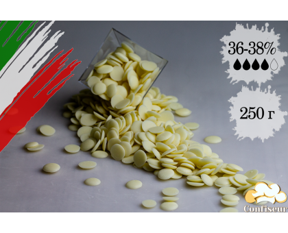 White chocolate 36-38% Ariba 250 gram