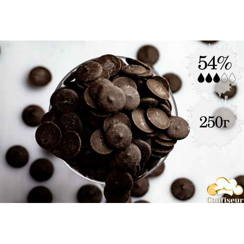 Чорний шоколад Buttons Dark Cargill 54% 250 грам