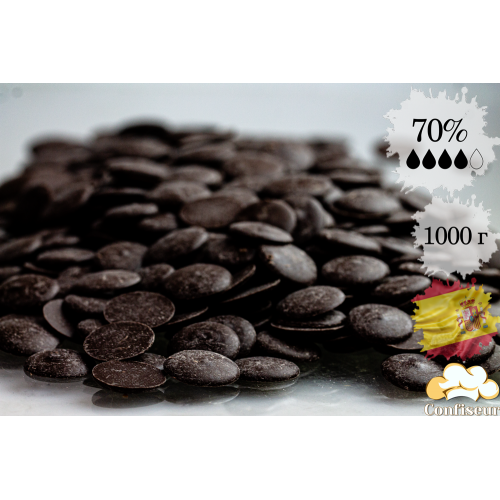 Шоколад чорний 70% Natra Cacao 1 кг