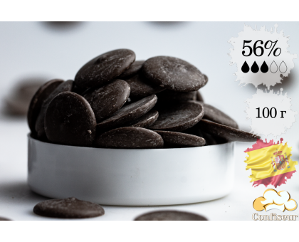 Шоколад чорний 56% Natra Cacao 100 грам