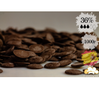 Шоколад молочный 36% Natra Cacao 1 кг