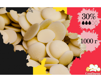 Veliche Gourmet White chocolate White obsession 30% 1kg