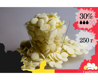 Veliche Gourmet White chocolate White obsession 30% 250 grams