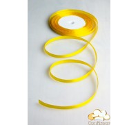 Satin ribbon 5 mm, single-sided, color - Goldfish