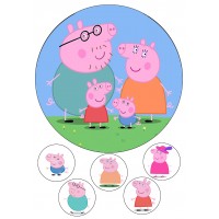 Waffle picture "Peppa Pig"-6