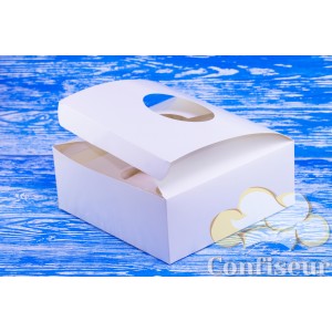 Box for cupcakes - White (9 PCs.)