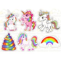 Waffle picture "Unicorn" -6