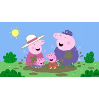 Waffle picture "Peppa Pig"-1