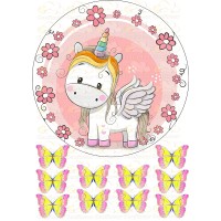 Waffle picture "Unicorn" -15